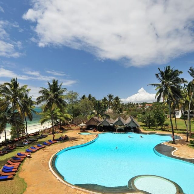 The Reef Hotel Mombasa is one of the most popular beach resorts