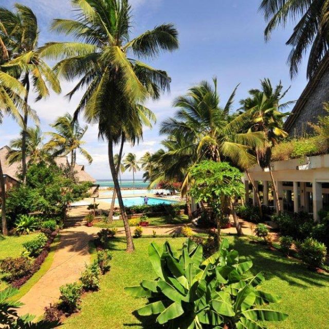 The Reef Hotel Mombasa is one of the most popular beach resorts