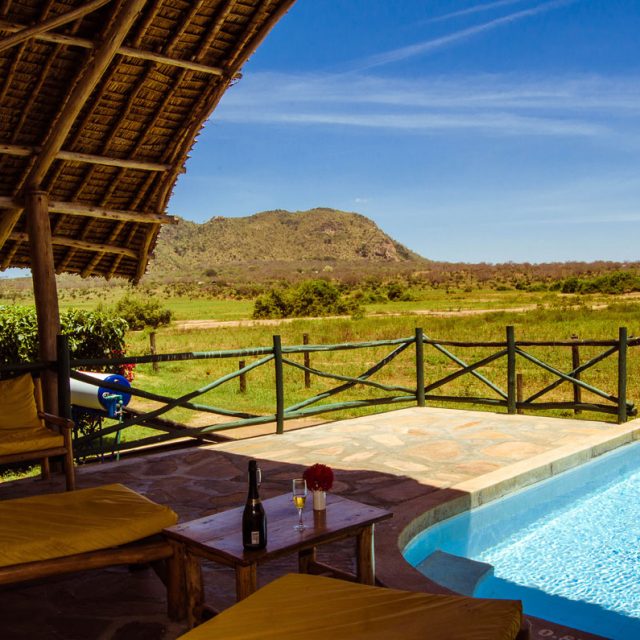 Manyatta Camp Tsavo is nestled in the heart of elephant country