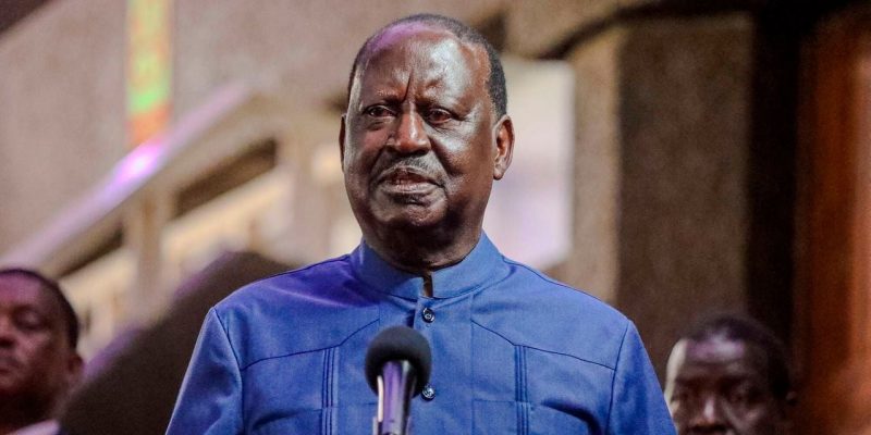 Raila Odinga pushes for dialogue